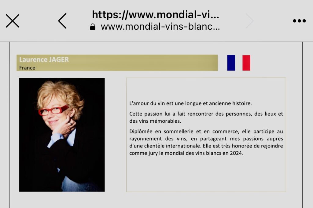 Badge presentation Mondial Laurence 2024