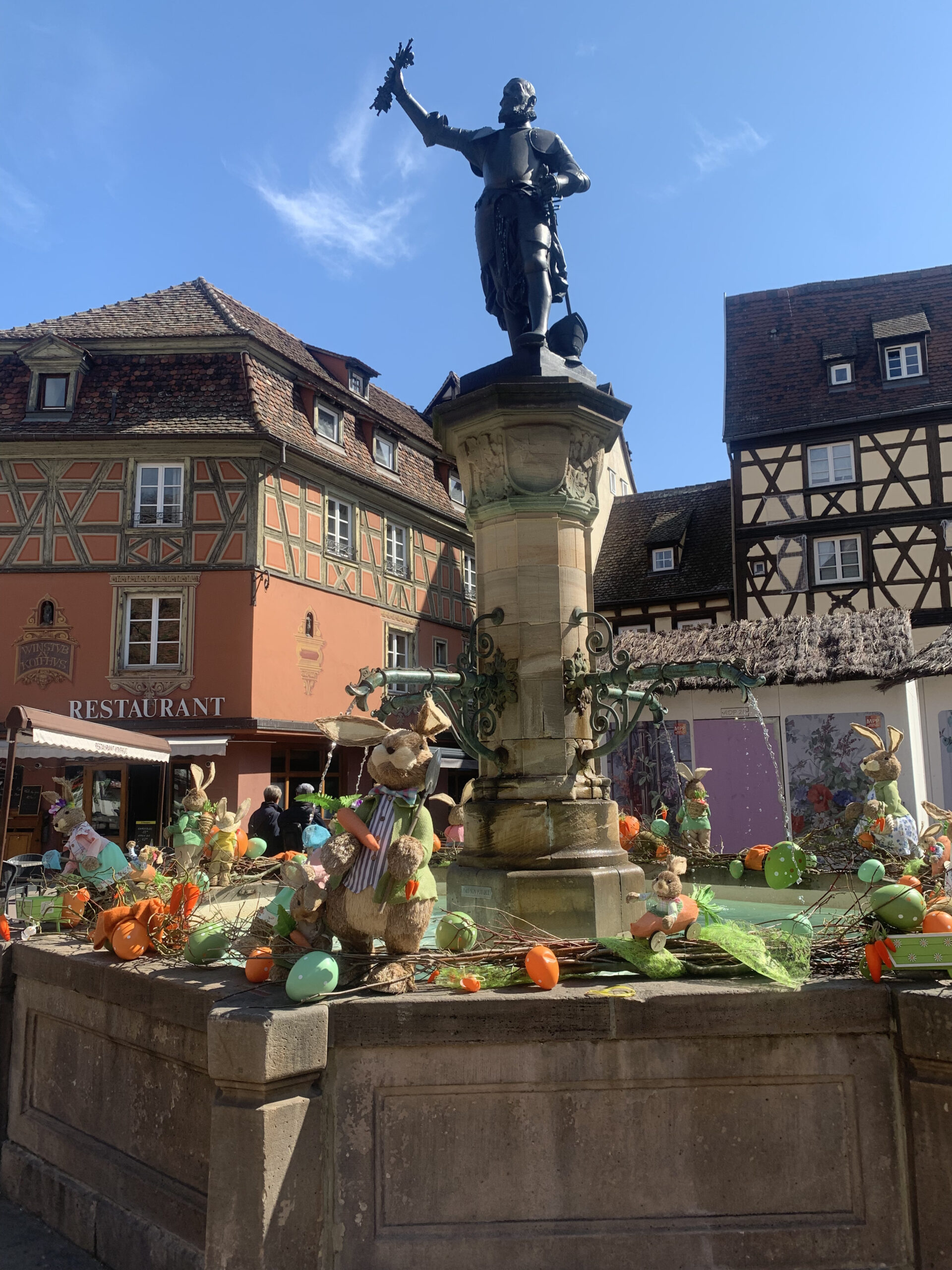 Colmar fontaine statue Lazare from BartholdiIMG_6737