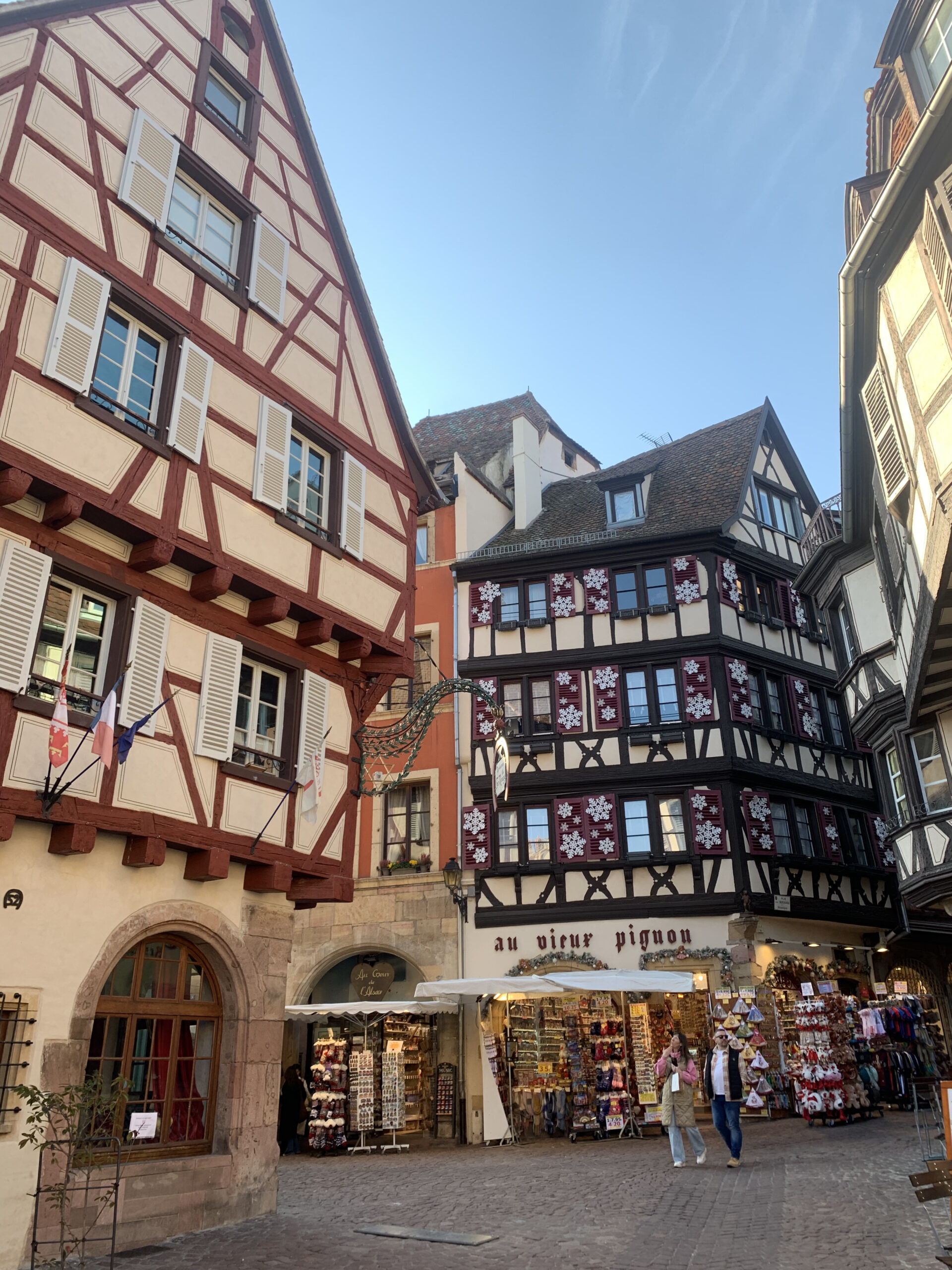 Colmar vue r marchands